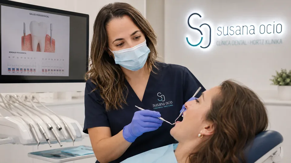 Periodoncia y cuidado de las encías en Clínica Dental Susana Ocio