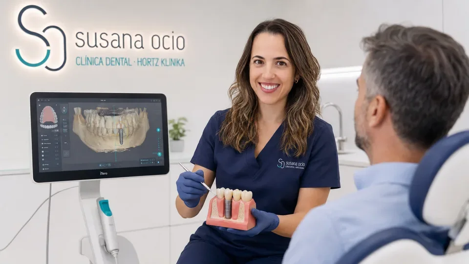 Prótesis dental y rehabilitación oral en Clínica Dental Susana Ocio